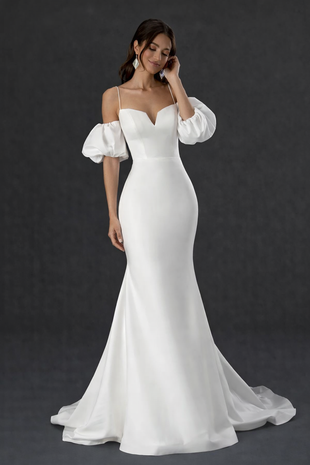 Holla Puffy Bridal Sleeves