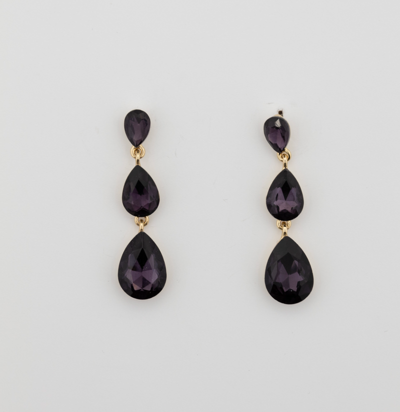 earrings color for purple dress Purple Dress Plum Colored Earrings Color Jewellery With Purple Dress The Ruby Karina Dress In Plum