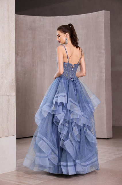 cece blue dress CeCe Striped Dress (Sky Blue)-FINAL SALE