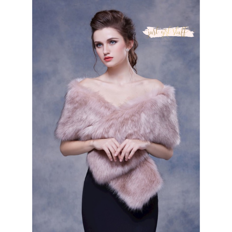 Jadore Fur Shawl #Fur001 Just Girl Stuff Jadore Fur Shawl #Fur001 Just Girl Stuff