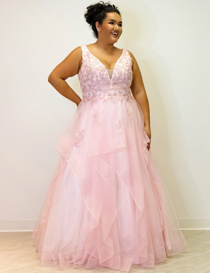 Raquelle Pink Dress  Pink dress, Pretty dresses, Organza dress