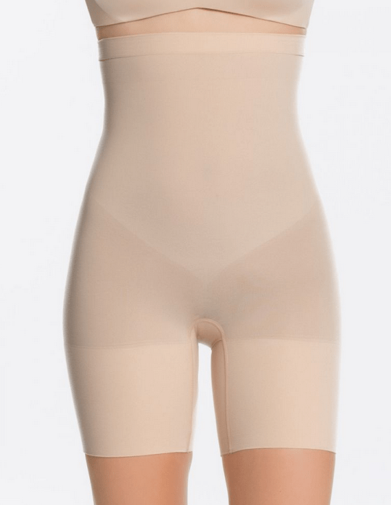 Spanx Higher Power Shorts - High-rise Waist Shapewear, Tummy Control,  Breathable Kryp
